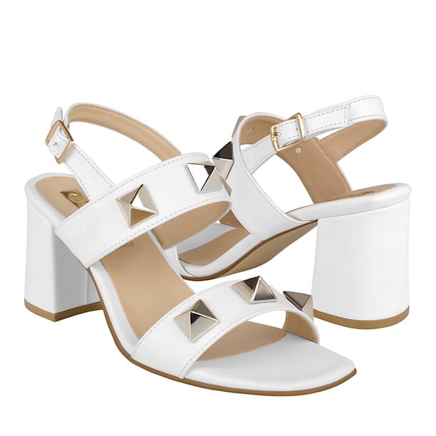 SANDALIAS DAMA STYLO 4154 SIMIPIEL BLANCO Stylo 4154