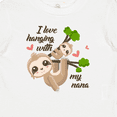 thumbnail image 4 of Inktastic Hanging with My Nana Boys or Girls Baby T-Shirt, 4 of 5