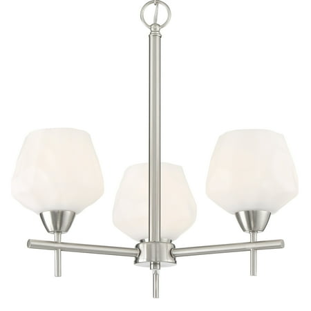 

Minka Lavery 2173 Camrin 3 Light 19 Wide Chandelier - Nickel