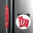 thumbnail image 2 of CIMAXIC christmas 3pcs Refrigerator Door Handle Covers Christmas Fridge Handle Covers Kitchen Decor,13.78"X6.69"X0.2", 2 of 4
