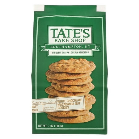 Tate's Bake Shop White Chocolate Macadamia Nut Cookies - pack of 12 - 7 (Best White Chocolate Macadamia Nut Cookies)