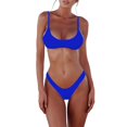thumbnail image 1 of Bañador tipo bikini SherryDC para mujer, acolchado, color azul oscuro, 1 of 4