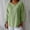 Green, variant on Linen Tops for Women Loose Fit 3/4 Sleeve Gauze Shirts Casual Drop Shoulder Lightweight Three Quarter Blouses Solid Color Cotton Linen Round Neck and Nine Quarter Sleeves Shirt Hot Pink 3Xl