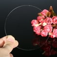 thumbnail image 4 of Lubelski Practical Round Edge Cake Disk Non-stick Transparent Acrylic Cake Base Board for Cakes Serving, 4 of 9