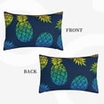 thumbnail image 4 of Bingfone Abstract Bright Pineapple Fruit Retro Standard Size Pillowcase, Long Staple Pure Cotton Envelope Closure Pillow Cover,20"X30", 4 of 9