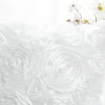thumbnail image 6 of Unique Bargains 2-Pack 3D Flower Decorative Throw Pillow Covers 16" x 16" White, 6 of 8