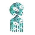 thumbnail image 1 of DPTALR Comb charm silicone mold keychain mold DIY pendant casting silicone mold, 1 of 2