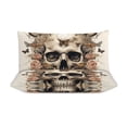thumbnail image 4 of Gothic Skull Lover Bedding Sets Twin Duvet Cover 3 Piece Cute Bed Set for Boys Girls Kid, 4 of 6
