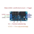 thumbnail image 3 of LED Home Automation Delay Timer Control Module Digital display 12V, 3 of 9