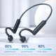 thumbnail image 4 of Sidaley Auricular de conducción ósea de plástico 110mAh Estéreo Inalámbrico compatible con Bluetooth 5.1 TPE Antideslizante Auriculares de Cables de audio/vídeo Negro, 4 of 6