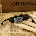 thumbnail image 7 of SmartBy Unisex I LOVE JESUS Faux Leather Bangle Hemp Rope Chain Adjustable Bracelet, 7 of 7