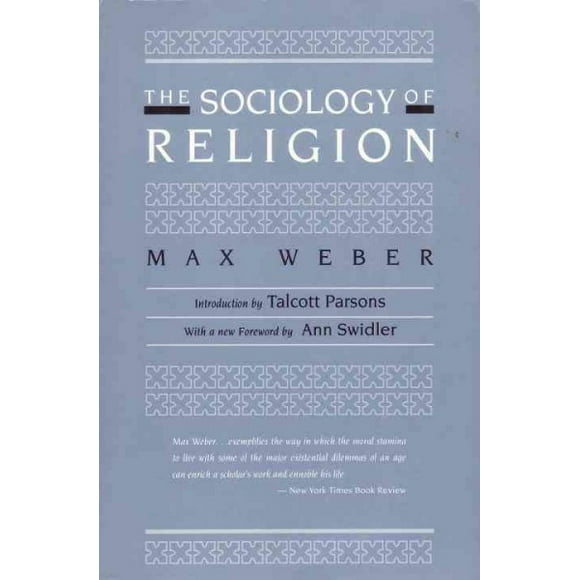 Pre-owned Sociology of Religion, Paperback by Weber, Max; Swidler, Ann (FRW), ISBN 0807042056, ISBN-13 9780807042052