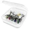 thumbnail image 3 of 5-Piece Bionic Fly Fishing Lure Kit with Sparkling Spinning Blades – Lifelike Large Fly Design, Sharp Corrosion-Resistant Metal Hooks for Freshwater/Saltwater Angling, Premium Fishing Tackle Set, 3 of 6