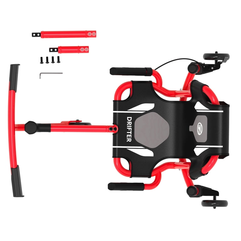 EzyRoller: Drifter X - Red - Ride-On Scooter, Cambering Motion