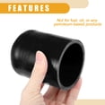 thumbnail image 6 of Unique Bargains 1 Set 65mm 2.56" ID Silicone Hose Cap W/ Clamp Intake Vacuum Hose End Plug for Car Silicone Black, 6 of 7