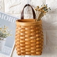thumbnail image 6 of Yuedong Wicker Basket Flower Pots Woven Boxes Weaving Organizing Shelf Home Office Wedding Decoration Planters 30*24*8.5cm/15.5*12.5*9.5cm, 6 of 12