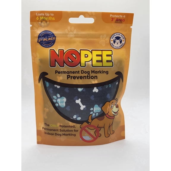 NOPEE The ONLY Patented, Permanent Solution for Indoor Dog and Cat Marking