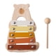 thumbnail image 1 of Instrumento de percusión de xilófono de 5 notas con mazo, juguete Musical de xilófono para sesiones familiares, lecciones de música al aire, 1 of 9