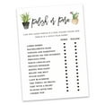 thumbnail image 2 of Inkdotpot 50-Pack Bulk Party ActivityGame Polish Or PornGameCards Cactus Taco'bout loveBachelorette Party Bridal Shower Collection, 2 of 7
