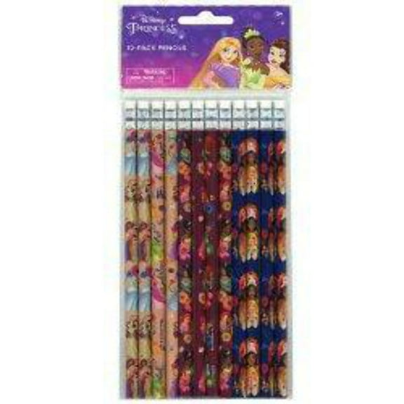 Princess 12pk Pencil in Poly Bag  Header
