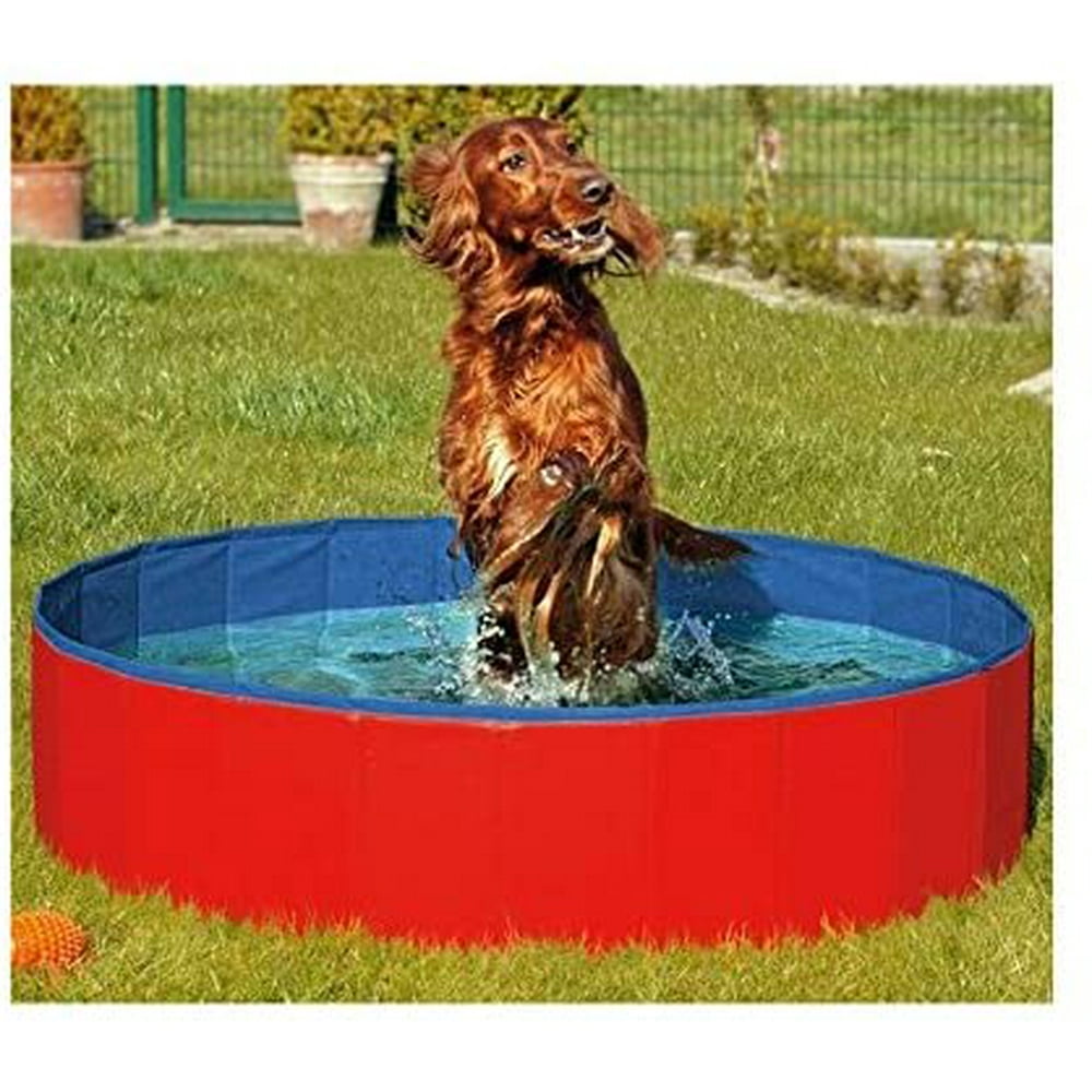 DecorX Products Foldable Dog Pool - Folding Dog/Cat Bath Tub