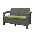 thumbnail image 3 of Ourea 4PC Espresso Conversation Patio Set with Sage Green Cushion, 3 of 12