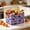 Purple, variant on Halloween Large Collapsible Storage Baskets for Organizing Shelves with Handles, Decorative Storage Cube Bin for Organizing Clothes, Laundry Baskets and Sundries Arrangement Compact Storage
