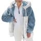 thumbnail image 4 of Chaquetas para mujer Chaqueta de abrigo de imitación cálida de moda Chaqueta de invierno con cremallera Ropa de abrigo de manga larga Odeerbi ODB-3, 4 of 5