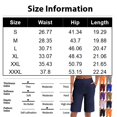 thumbnail image 3 of Ovticza Women's Bermuda Shorts 12" Knee Length with Pockets High Waisted Stretch Long Shorts for Women Casual Walking Black XL, 3 of 4