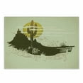 thumbnail image 1 of Arizona Cutting Board, Grunge Dramatic Landscape with Saguaro and Sun, Decorative Tempered Glass Cutting and Serving Board, in 3 Sizes, by Ambesonne, 1 of 2