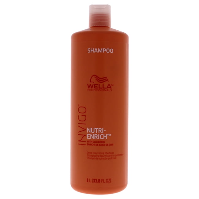 usikre fugtighed langsom Invigo Nutri-Enrich Deep Nourishing Shampoo by Wella for Unisex - 33.8 oz  Shampoo - Walmart.com