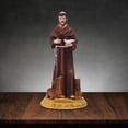 thumbnail image 5 of Saint Francis of Assisi Statue St Francis Figure Decorative Small Resin Catholic Statues Figurine Collection Home Decor Indoor Decoration, 5 of 7