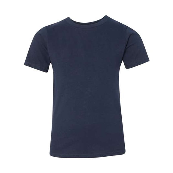 Next Level Boys Premium Camiseta de manga corta Crew 3310 -MIDNIGHT NAV L Siguiente nivel 3310