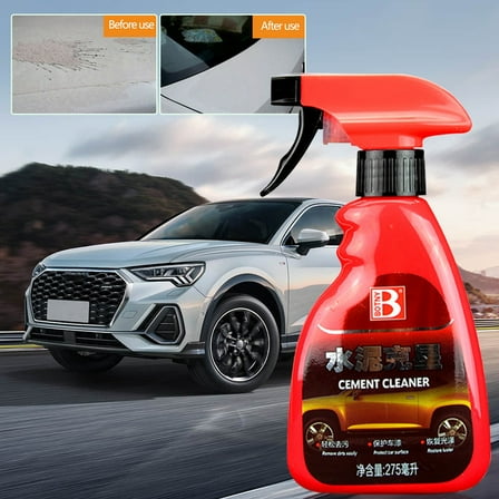 Industrial Strength Concrete Remover Gel 275ml – Quickly dissolves cement, mortar, and concrete residues on tools, vehicles, glass, and more, Easy, eco-friendly, and effective for home