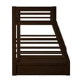 thumbnail image 4 of Acme Jason Twin over Full Bunk Bed with 2 Drawer in Espresso, Multiple Colors, 4 of 9