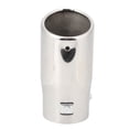 thumbnail image 4 of 68mm Universal Bevel Exhaust Tip Pipe Rear Tail Throat Car Modification, 4 of 5