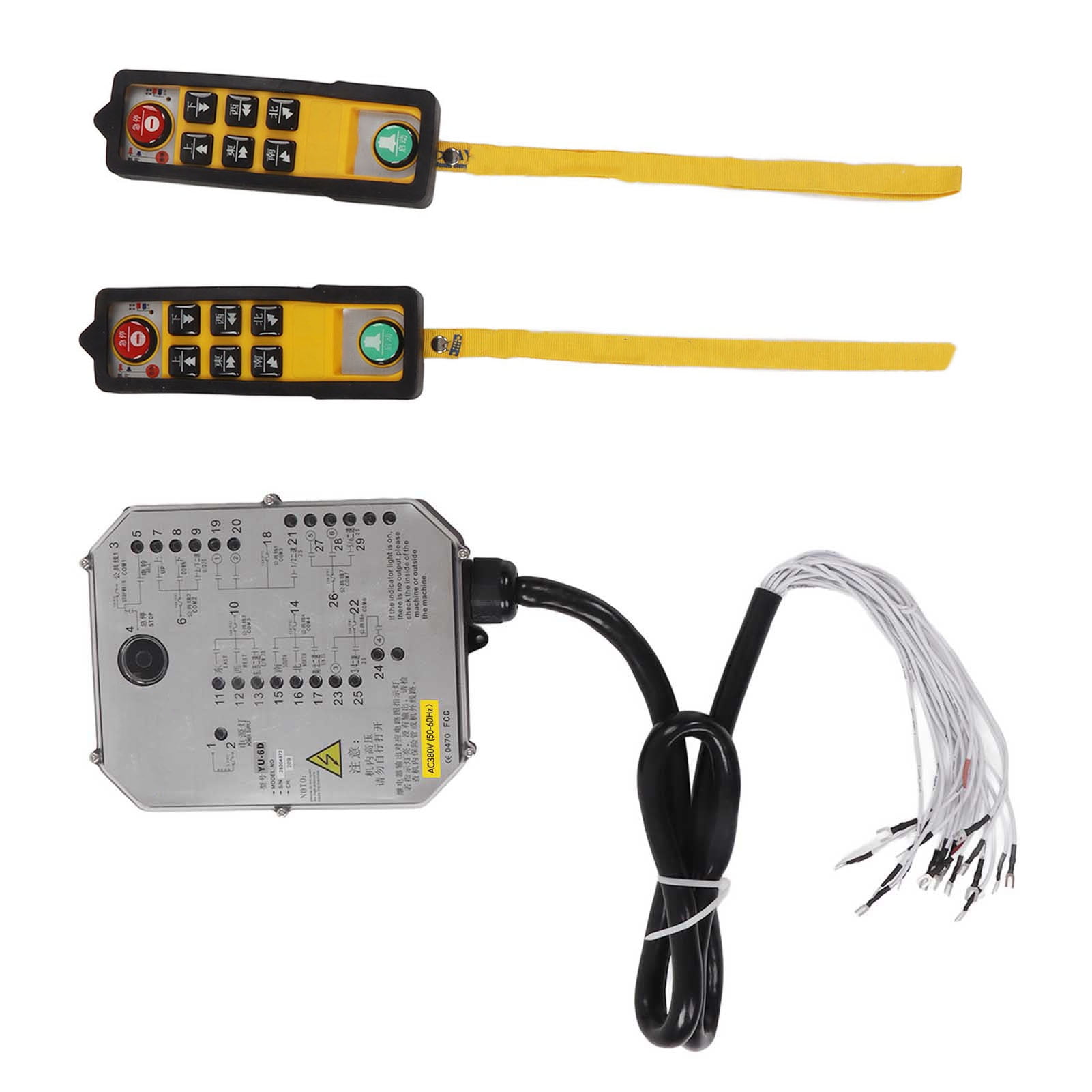 Télécommande Radio Industrielle Sans Fil Pour Grue/levage - 2 Boutons (F21-2S) - Portée 100m