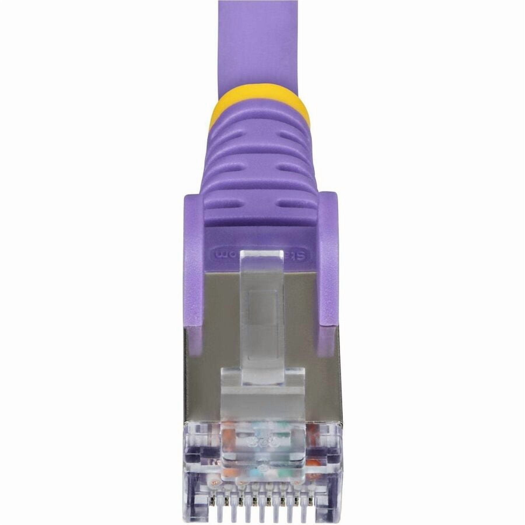 StarTech 6ft Purple CAT6a Ethernet Cable, Snagless RJ45, 10GbE, 100W PoE++, S/FTP, 500MHz, 27AWG Pure Bare Copper, LSZH