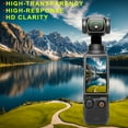 thumbnail image 2 of KIQ 1 Pack CLEAR Tempered Glass Screen Protector Compatible with DJI Procket 3(2 piece set), 2 of 5