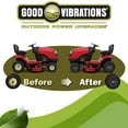 thumbnail image 6 of Good Vibrations Wheelies Nitro Series - Riding Lawn Mower Tractor Wheel Covers - Snap Fit to the Rim - 6 inch Diameter (Black) / 2pk, 6 of 6
