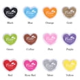 thumbnail image 2 of Craft Finger Ink Pad Stamps Candy Colors Heart-Shaped Design Fingerprint Inkpad for DIY Scrapbooking Rubber Stamp Card Making, 2 of 8