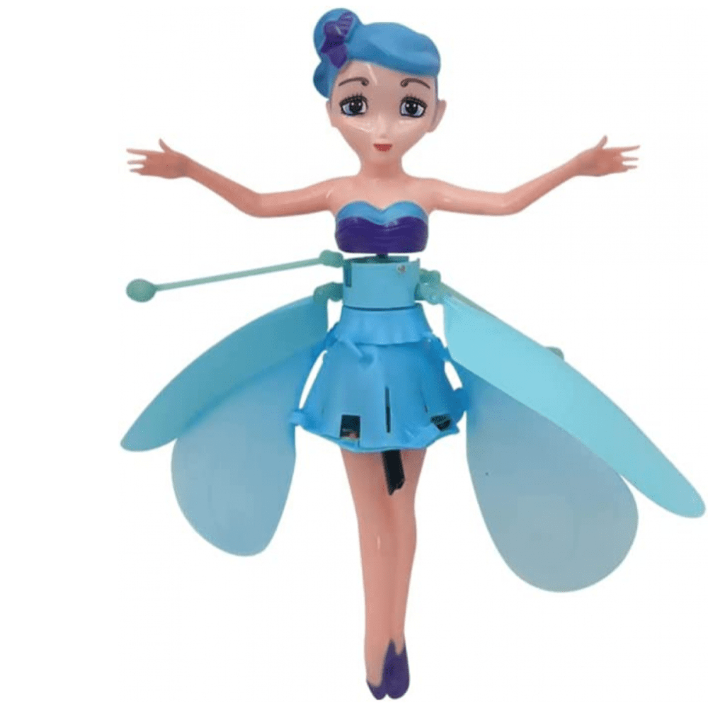 Magic Flying Fairy Princess Doll Crystal Flyers Magical Flying Pixie Toy Doll Easter Gifts Kids Toys for Girls Blue Walmart