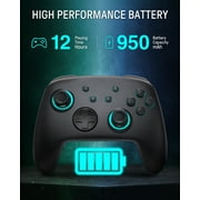 FUNLAB Switch 2 Pro Controller Wireless Compatible with Switch2/OLED, Hall Effect Controller with RGB/NFC/Wake Up/Paddle/Turbo/Motion