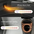 thumbnail image 5 of DV-1S0160B-V3 Smart Bidet Toilet, Auto Open & Close, Heated Seat, Warm Water, Wireless Remote Control, Premium, 5 of 15