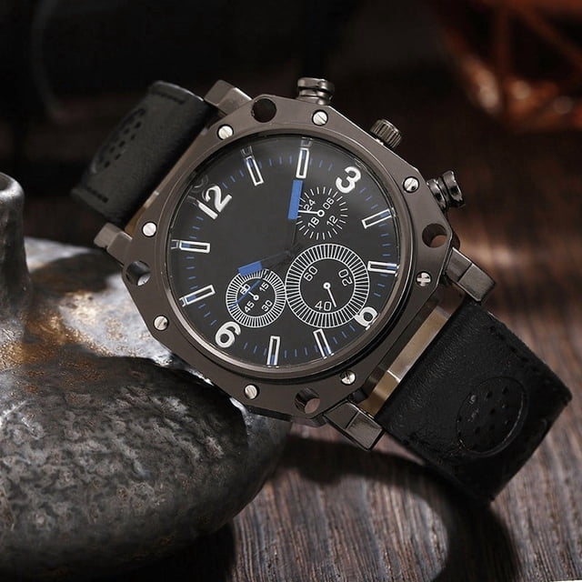 Reloj de Pulsera Para Hombre, Original A Estrenar Correa Metalica Hombre, Moderno, Casual, Deportivo Reloj de Pulsera,Reloj Digital Multifuncional para Hombres, Deportes, Correr C,alloy