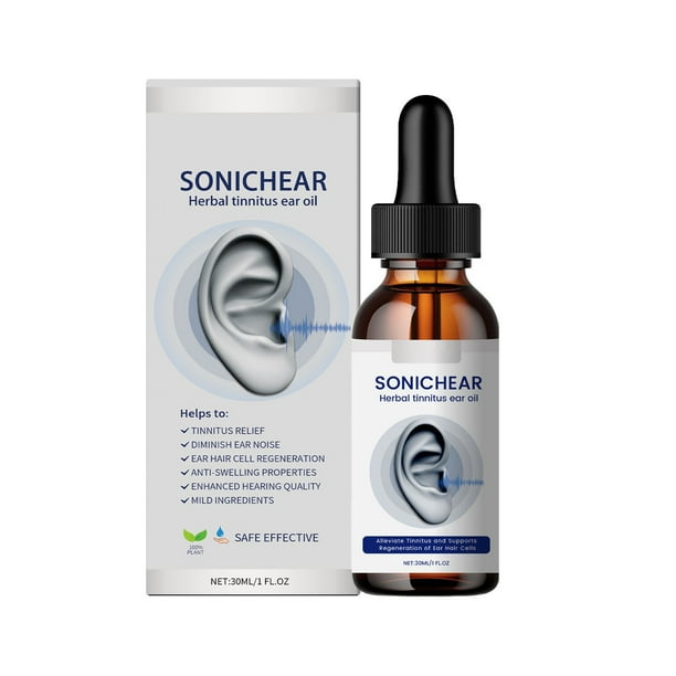 Autorización Aceite esencial para eliminar la cera de los oídos, sustancias naturales, gotas para los oídos contra el tinnitus, humectante y calmante para los oídos, tinnitus, picazón de oído,