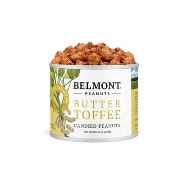 Belmont Peanuts Butter Toffee Virginia Peanuts, 10 oz