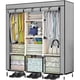thumbnail image 1 of Closet Organizador Portatil Rack & Pack Armable Repisas Mueble Gris, 1 of 4