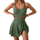 thumbnail image 2 of Traje de Baño de una Pieza para Mujer, con Control de Abdomen, Tirantes Ajustables, Color Verde , Talla M, 2 of 10