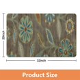 thumbnail image 3 of Charming Distressed Indoor Carpet 20x32 inches - Machine Washable Floral Bathroom and Kitchen Rug - Modern Dining Room Area Rug, 3 of 5